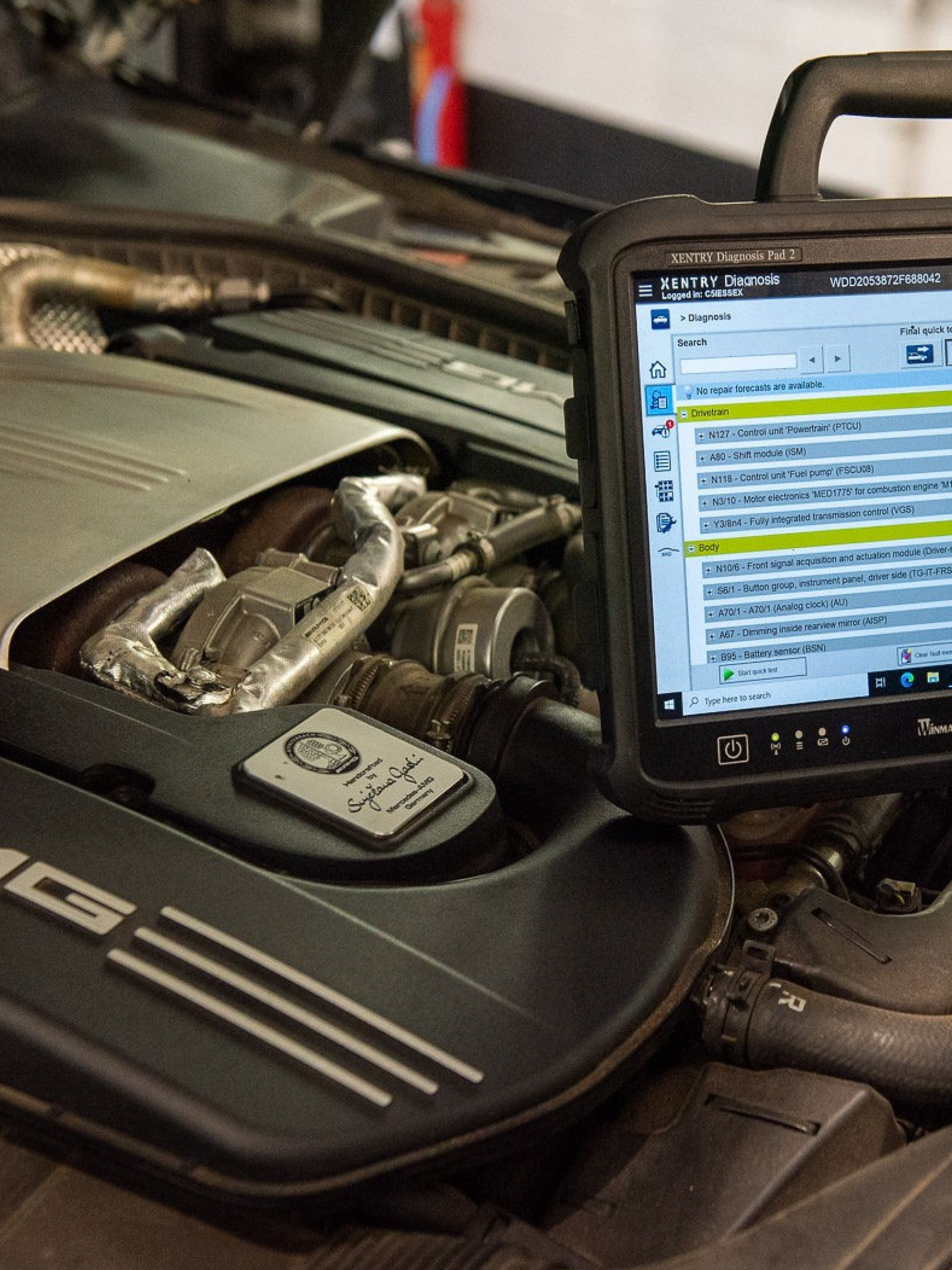 mercedes diagnostics