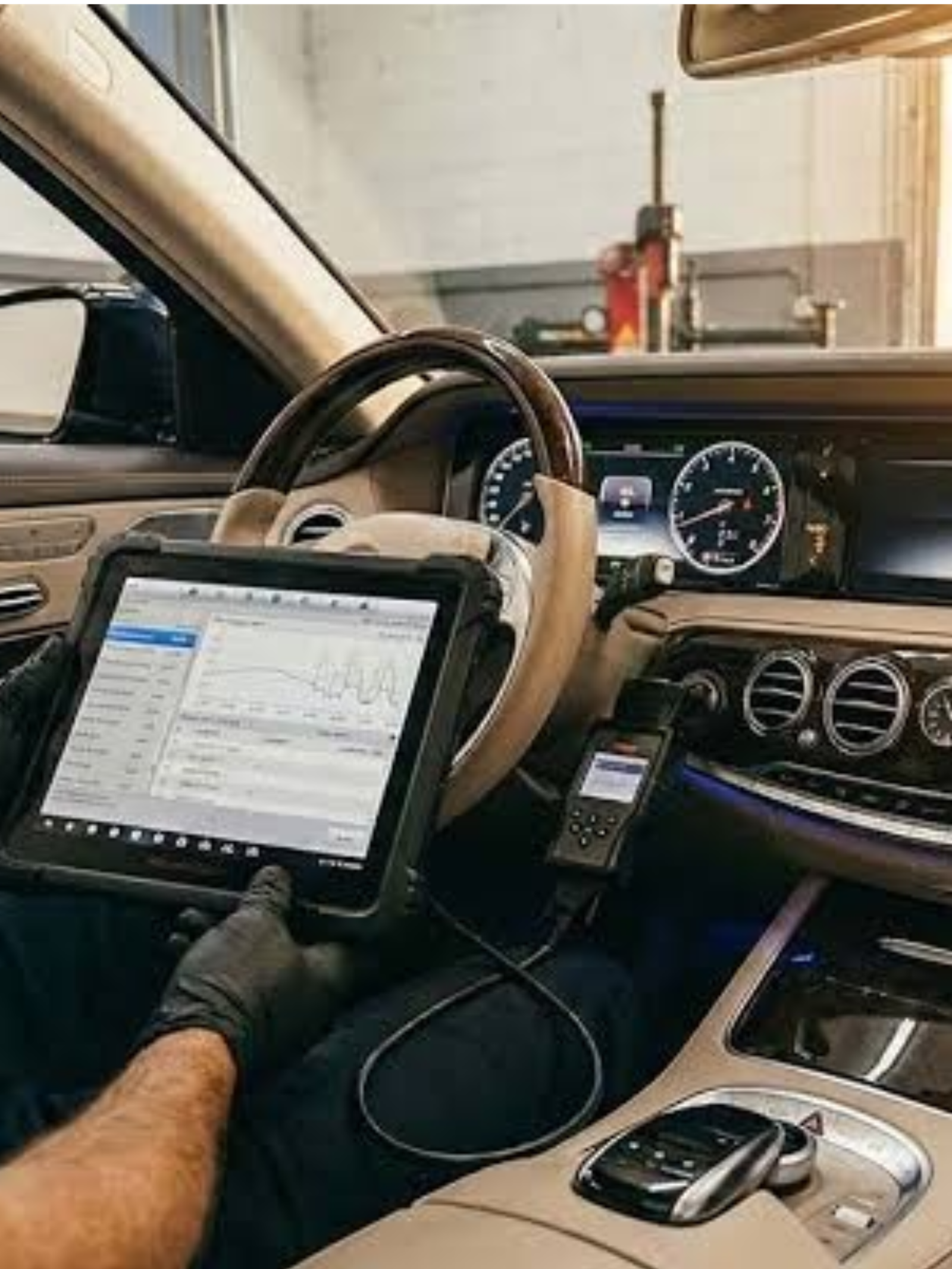 mercedes interior